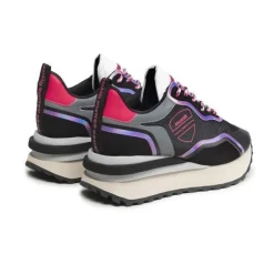 SNEAKERS NERA E FUXIA