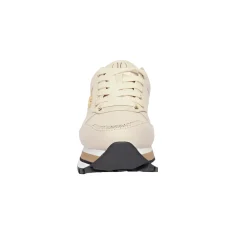 SNEAKERS NUDE DETTAGLI GOLD