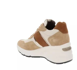 SNEAKERS PELLE CAMOSCIO VELOUR AMBRA