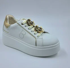 SNEAKERS PELLE ELETTRA TOSCA BLU CHARMS