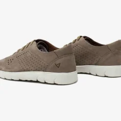 SNEAKERS PELLE NABUK TAUPE