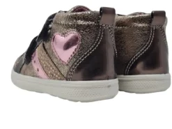 SNEAKERS POLACCHINO DETTAGLI ROSA