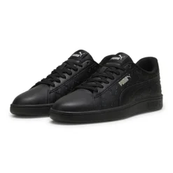 SNEAKERS PUMA UOMO SCARPE SMASH 3.0 SUPERLOGO NERO