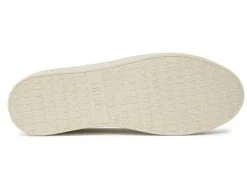 SNEAKERS SILVIA IN PELLE MAXI LOGO IVORY