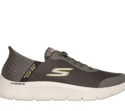 SNEAKERS SLIP INS SKECHERS GO WALK FLEX BROWN