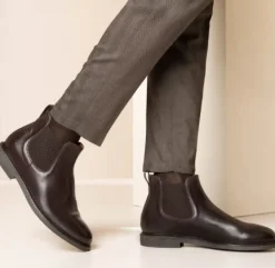 STIVALETTI MODELLO CHELSEA CAFFE