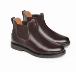 STIVALETTI MODELLO CHELSEA CAFFE