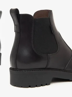 STIVALETTI PELLE CHELSEA NERO
