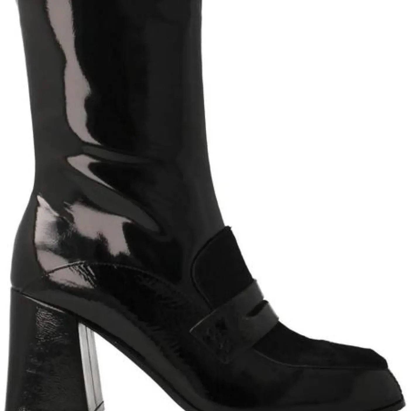 STIVALETTI PELLE DETTAGLIO CONTRASTO