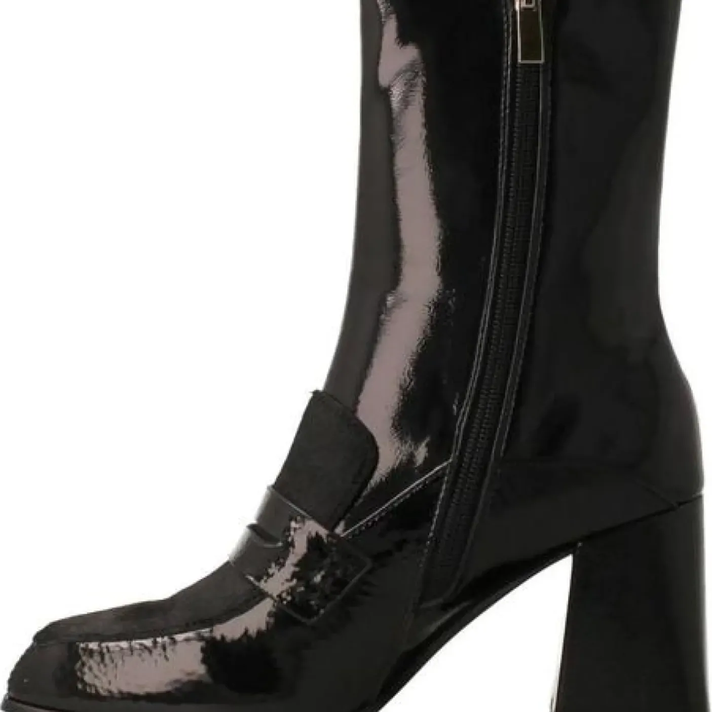 STIVALETTI PELLE DETTAGLIO CONTRASTO