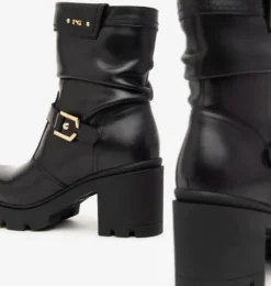 STIVALETTI PELLE MORBIDA SAUVAGE NERO