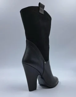 STIVALI PELLE E CAMOSCIO