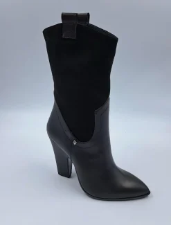 STIVALI PELLE E CAMOSCIO