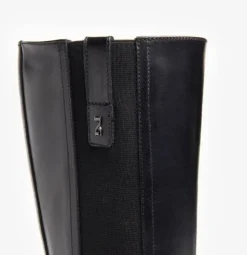 STIVALI PELLE ED ELASTICO