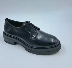 STRINGATE IN PELLE PATTY LACE NERA