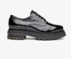 STRINGATE PELLE LUCIDA NERA