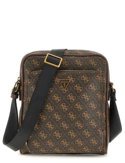 TRACOLLE GUESS ALL LOGO MARRONE