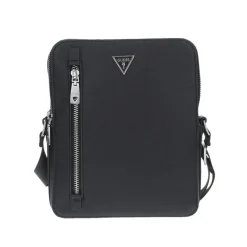 TRACOLLE GUESS DOPPIA ZIP NERO