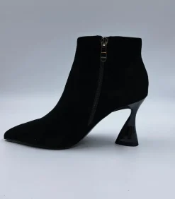 TRONCHETTI CAMOSCIO NERO