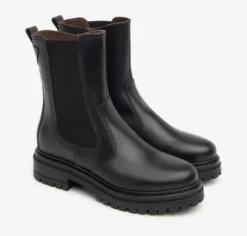 TRONCHETTI CHELSEA PELLE LOGO TRIANGOLO