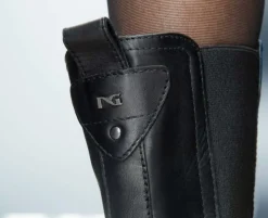 TRONCHETTI CHELSEA PELLE LOGO TRIANGOLO