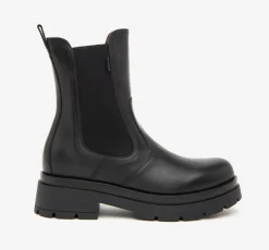 TRONCHETTI CHELSEA PELLE NERO