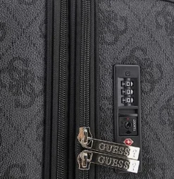 VALIGIE TROLLEY GRANDE BERTA GUESS GRIGIO