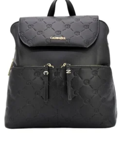 ZAINI LOGO ALL OVER ZIP GOLD